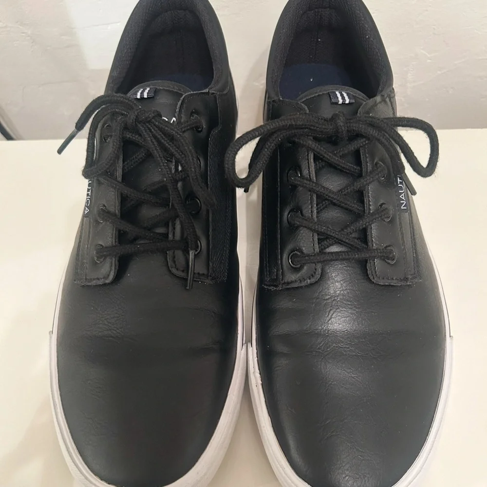 Nautica Men's Black Casual Sneakers